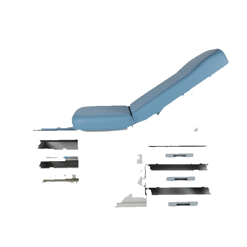 Medical Manual Adjustable Examination Table Gynecological Examination Chair