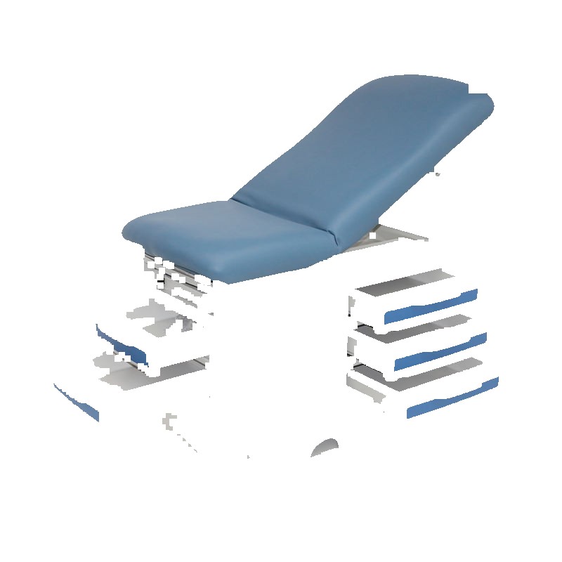 Factory Foldable Manual Gynecological Examination Bed l Medical Patient Exam Table Hospital Gyne ...