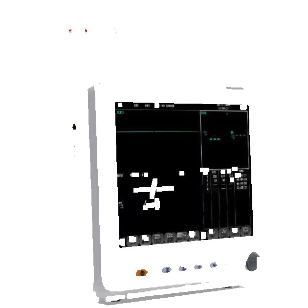 MT- MEDICAL Hospital Medical Cart with All in One Computer Cabinet Mount Recording-cast Device Di...