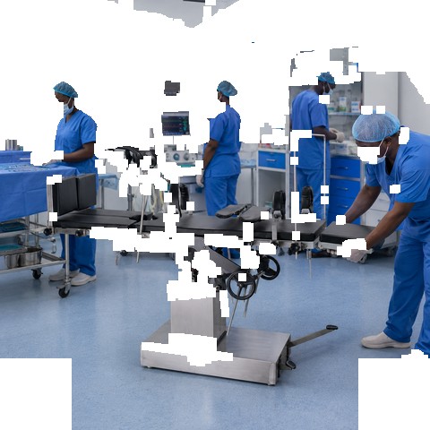 FG 57 Medical Retractable Dining Over