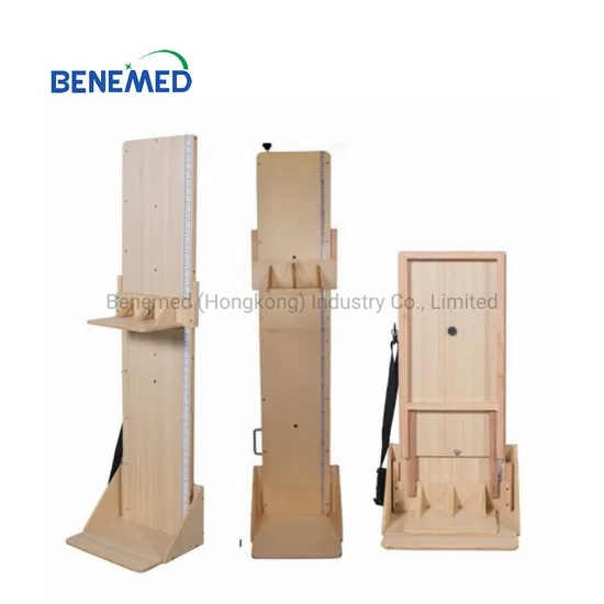 Professional Wooden Height Measuring Ruler for