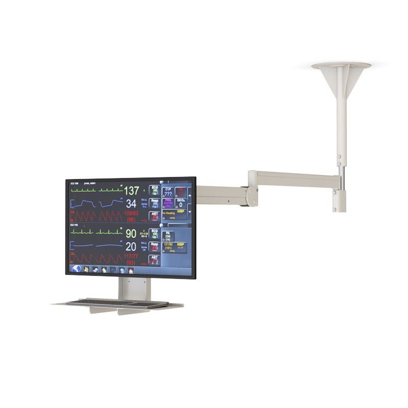 Display Mount Ceiling Suspended Medical Monitor
