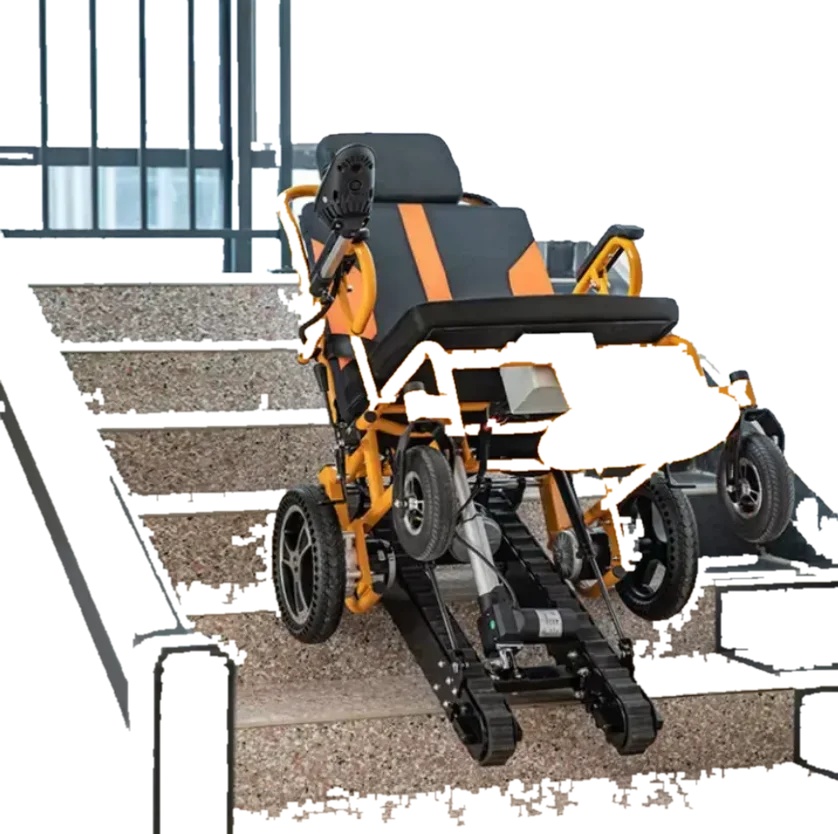 Handicapped Stair Climbing Electric Standing Wheelchair