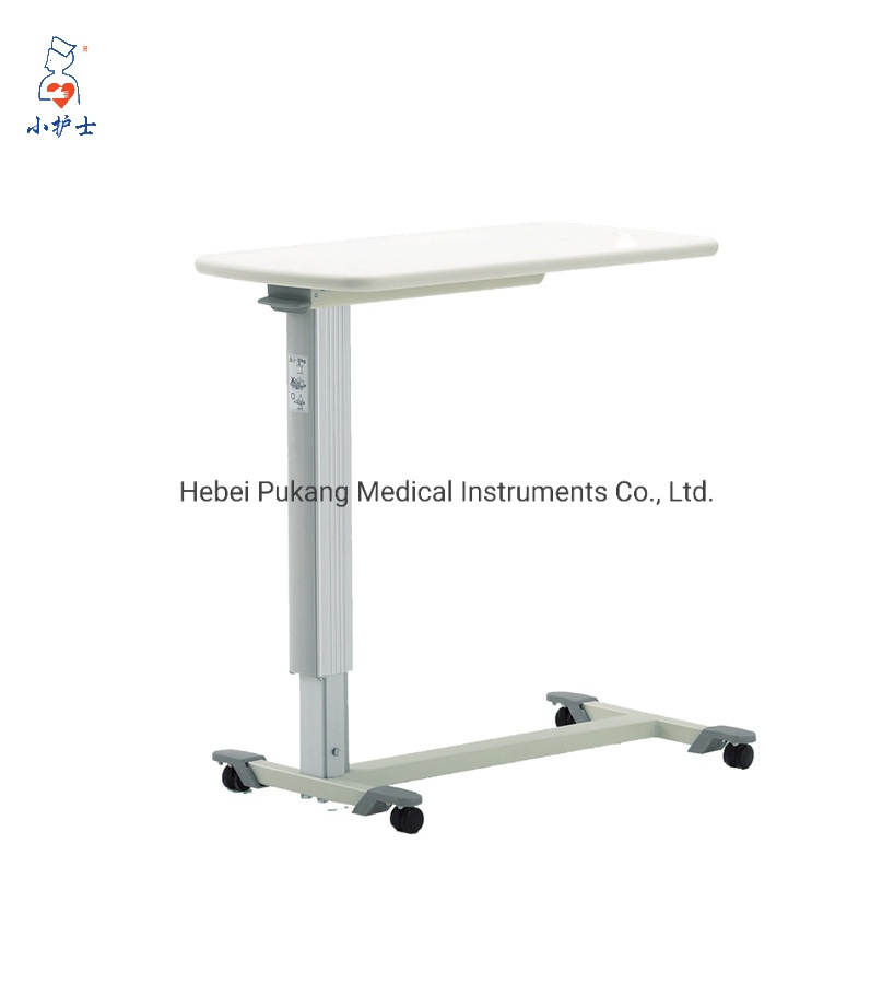 Hospital Movable Over Bed Table Bed