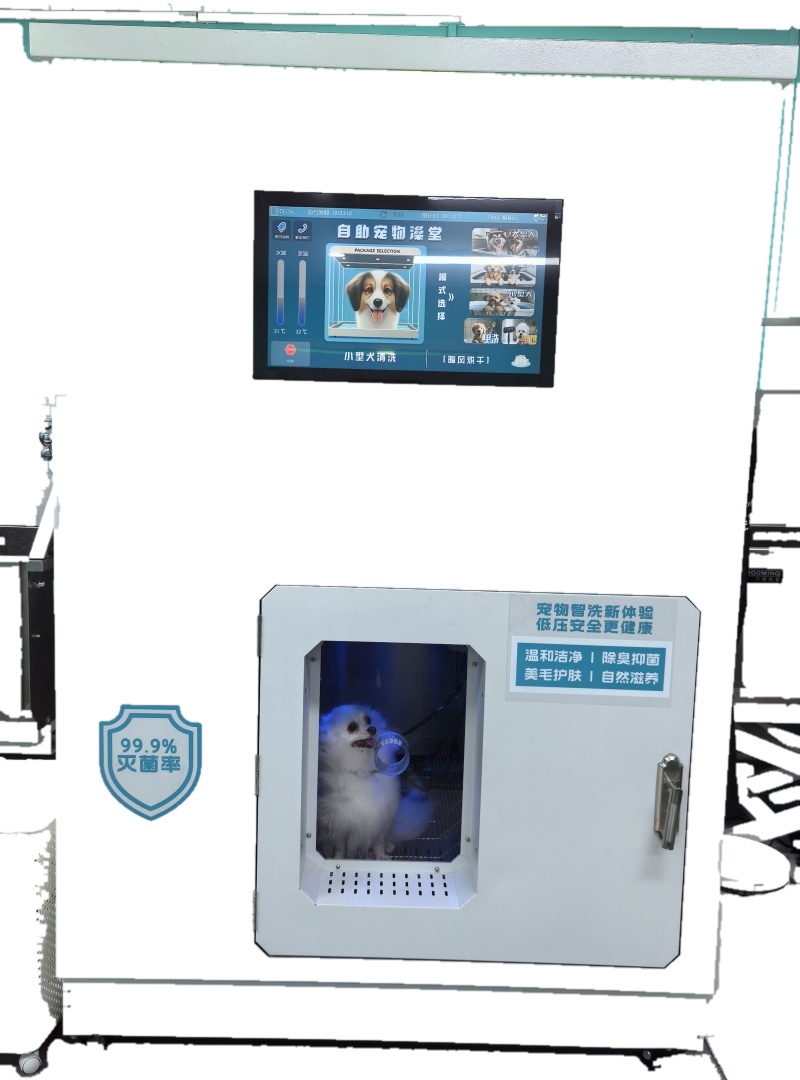 Best Sale Automatic Pet Machine Salon Grooming Home Puppy Cat Water Blower Small Dog Fast Hair Ai...