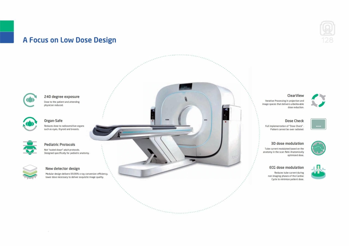 Slice CT Scanners Radiology Equitment High-quality Thin-slice Images CT Scan Machine Price