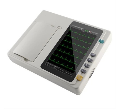 MT Hospital ECG Machine 6 Channel With Interpretation Aluminium Channel for Led Strips With Cover