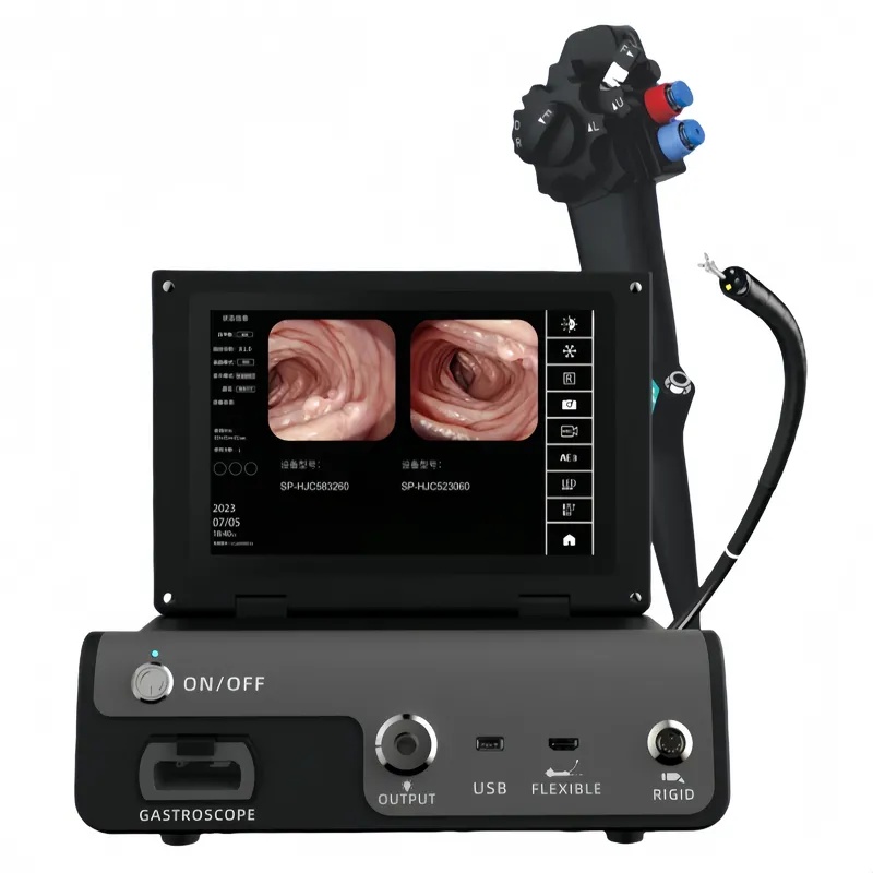 Veterinary Video Endoscope System USB Veterinary Gastroscope for Large PET Horse Equine Endoscopy...