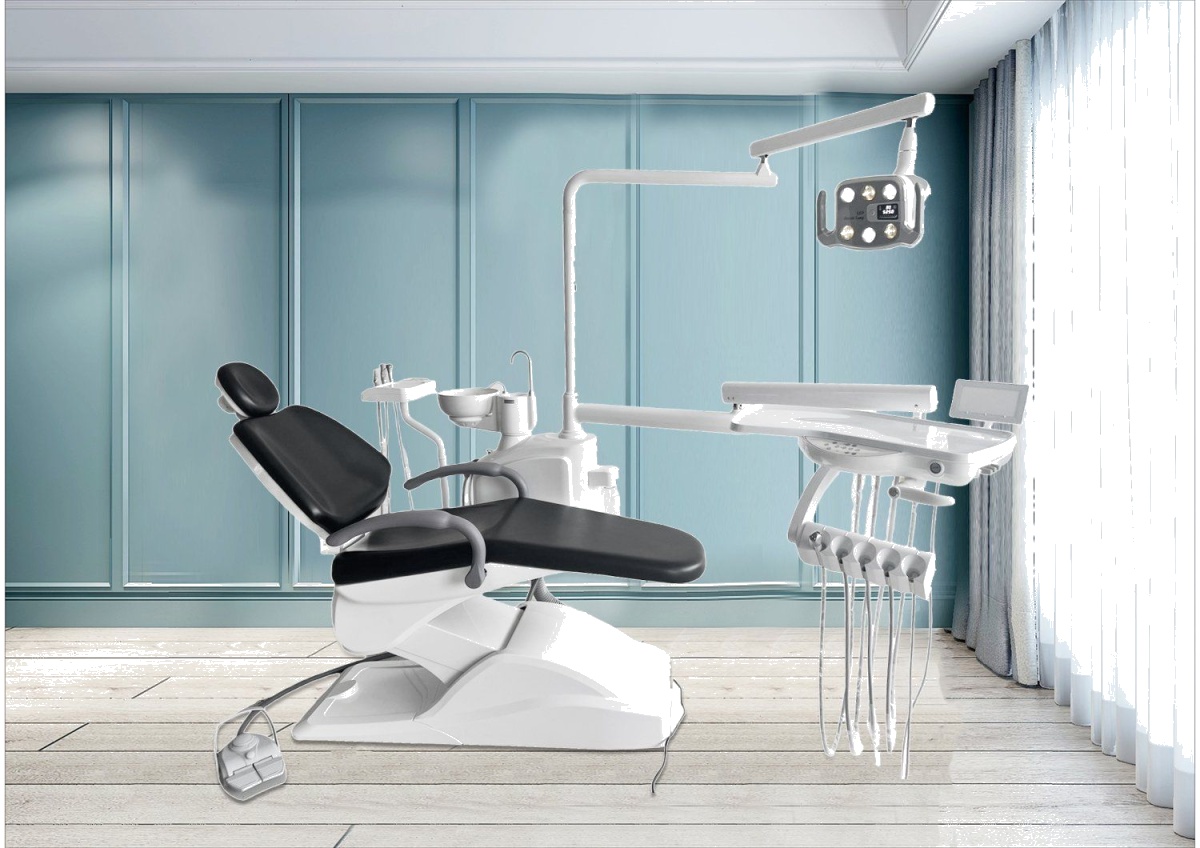 Electric Luxury Dental Equipment Dental Chair Unit