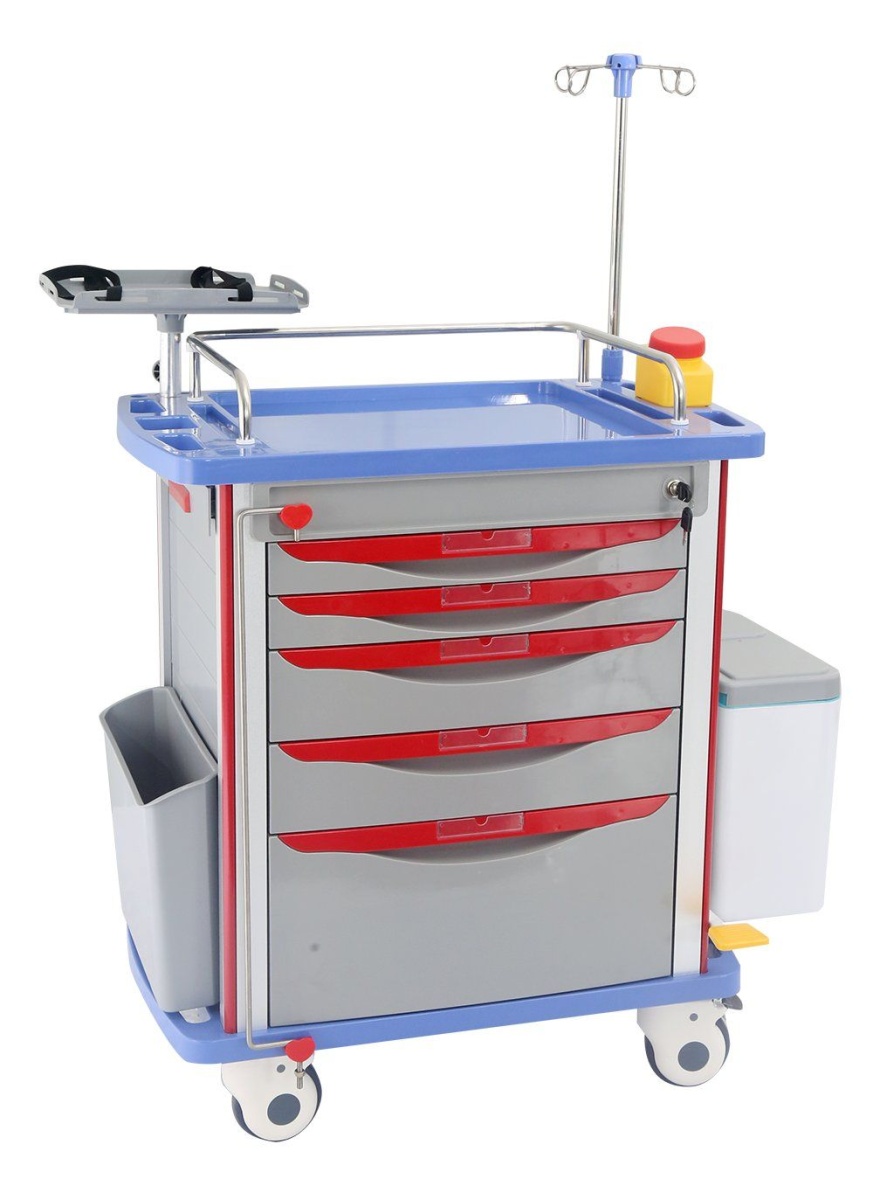New Hospital Emergency Trolley