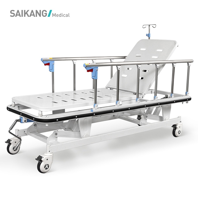 Emergency Transport Trolley Stainless Steel