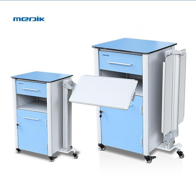 Price ABS Hospital Patient Table Beside Cabinet with Wheels